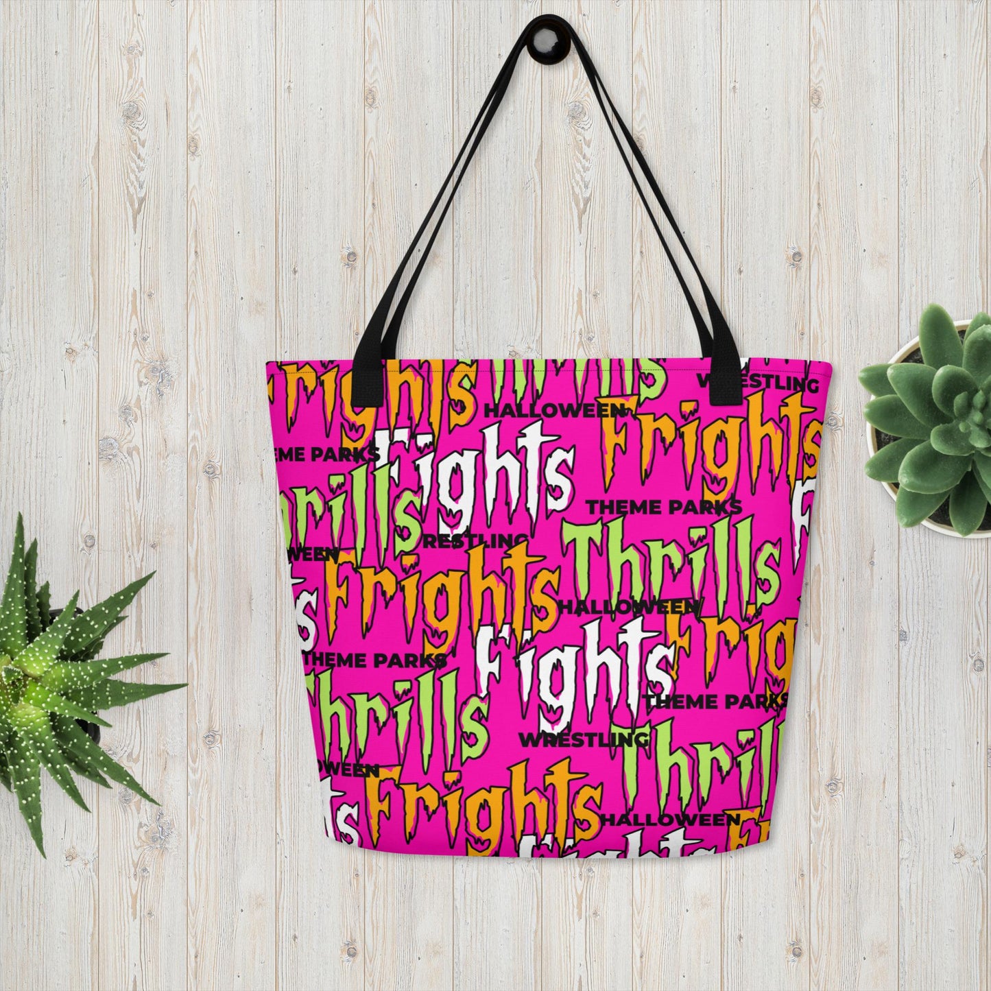 All-Over Print Large Tote Bag