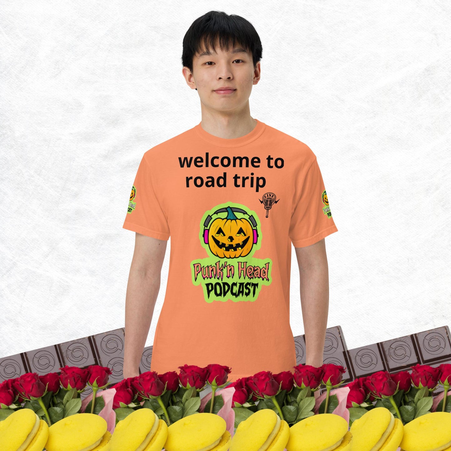 punk,head podcast universal studios road trip halloween shirt